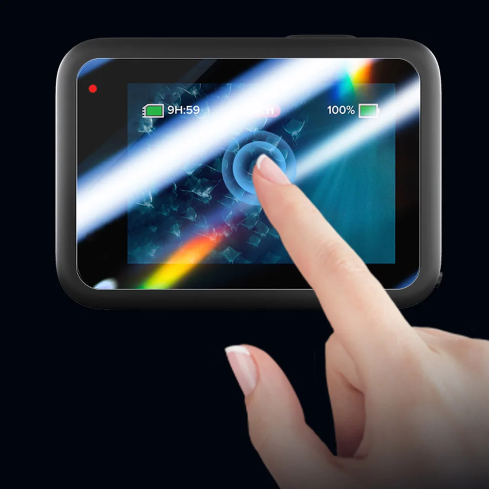 Screen Protector Ultra Clear Tempered Glass Screen Protector+Lens Protector+Front LCD Display Film  for Go Pro Hero 13