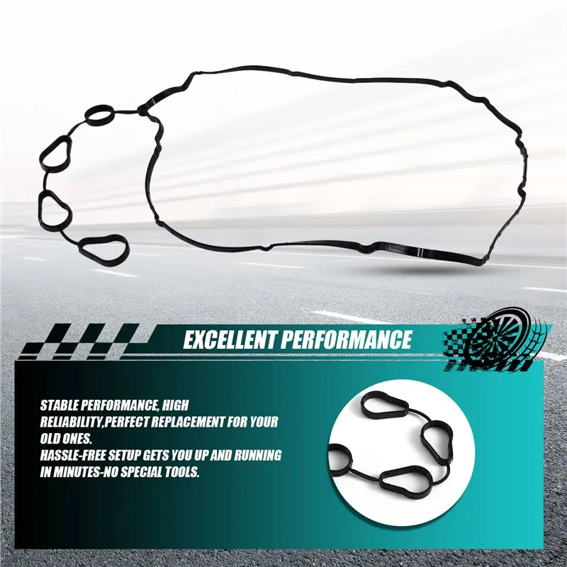 A65P-1730160021 17301-60021 New Engine Valve Cover Gasket For Ssangyong Tivoli