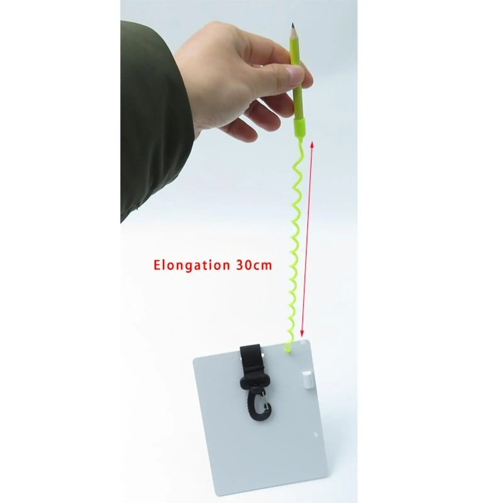 

Подводный шифер с поворотным зажимом. Высокопрочная доска для письма из АБС-пластика для подводного плавания и дайвинга.