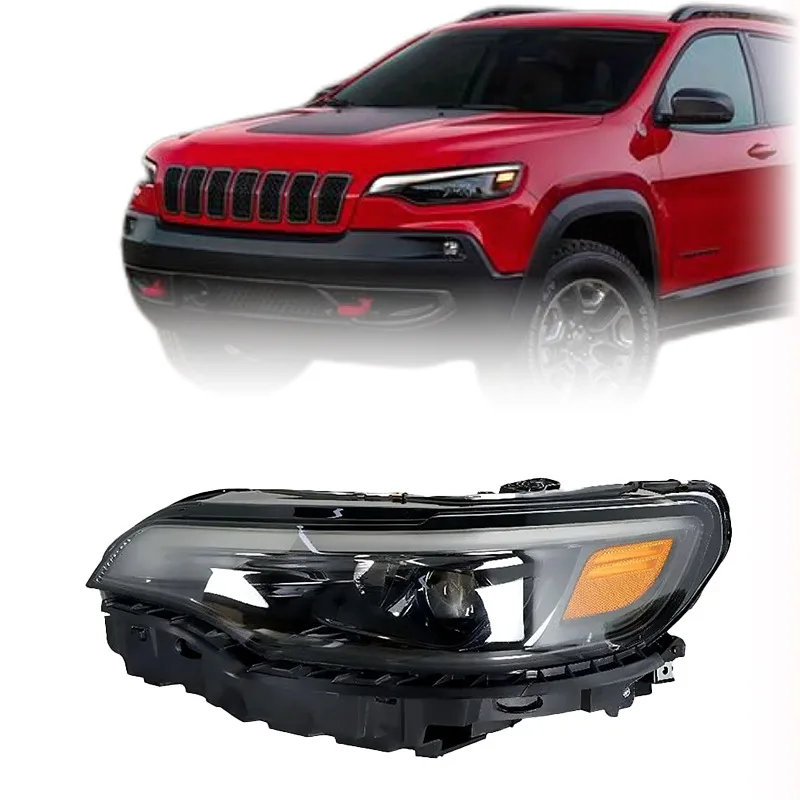 

A Pair For Jeep Cherokee 2019 2020 2021 2022 LED Headlights 68275945AH