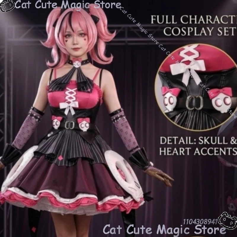 

Zenless Zone Zero Aria Cosplay Costume Discordant Note Outfit Delusion Angel Game Full Set Women Halloween Comic Con Festival