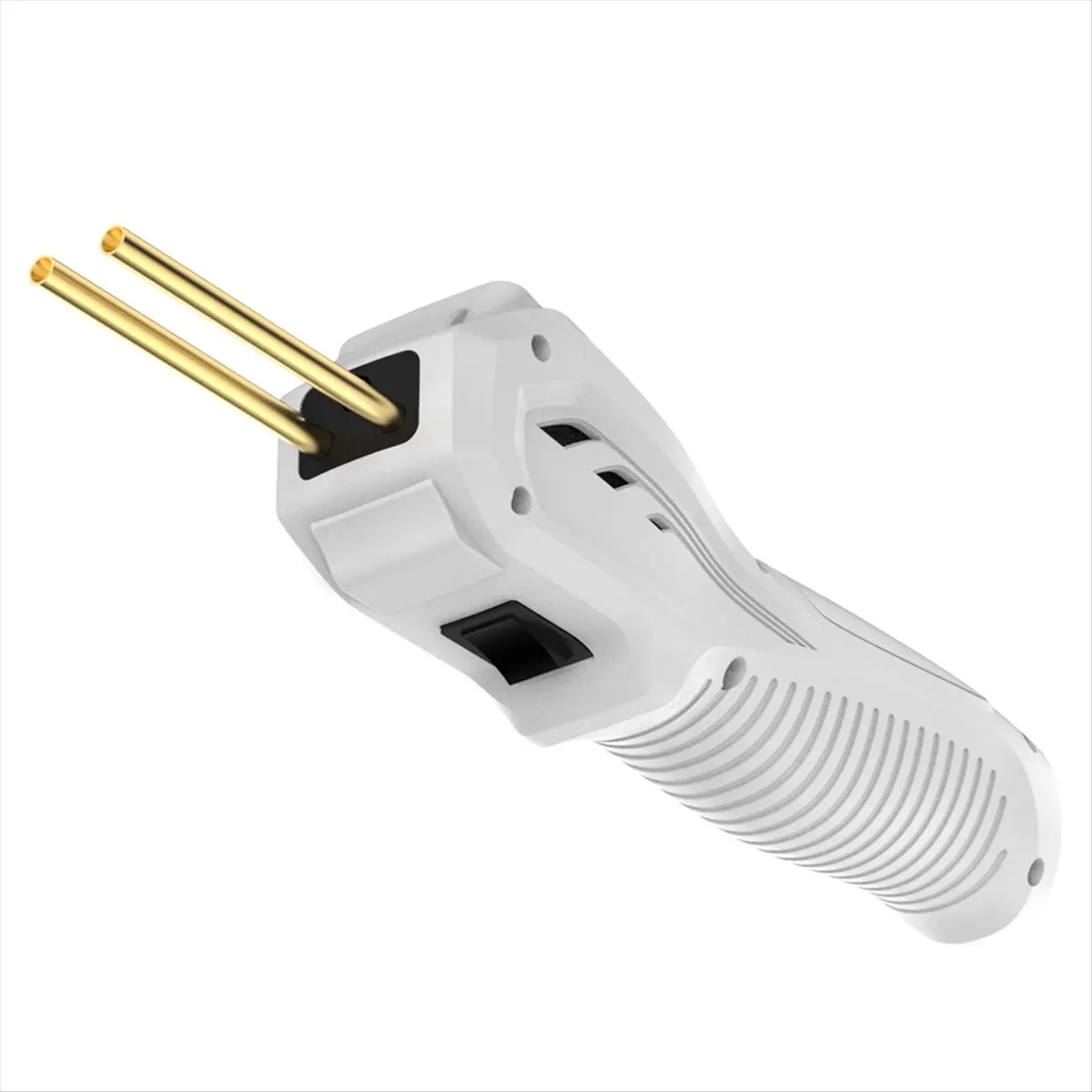 a10r-ハンドヘルドワイヤレス充電式プラスチック溶接ツール-ホットステープラーウェルダーガン-車のバンパー修理ツール-ステープラー200個付き-ホワイト