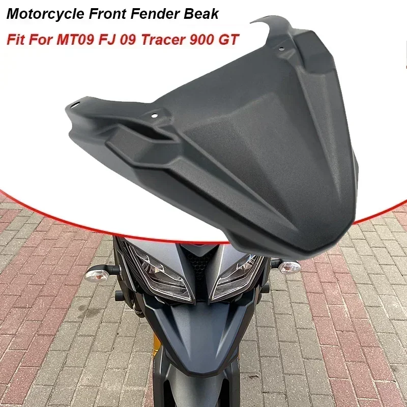 MT09 Tracer 900 GT Front wheel mudguard spout nose cone Extension cover Extension hood Fit For Yamaha MT-09 FJ-09 2015-2020 2019