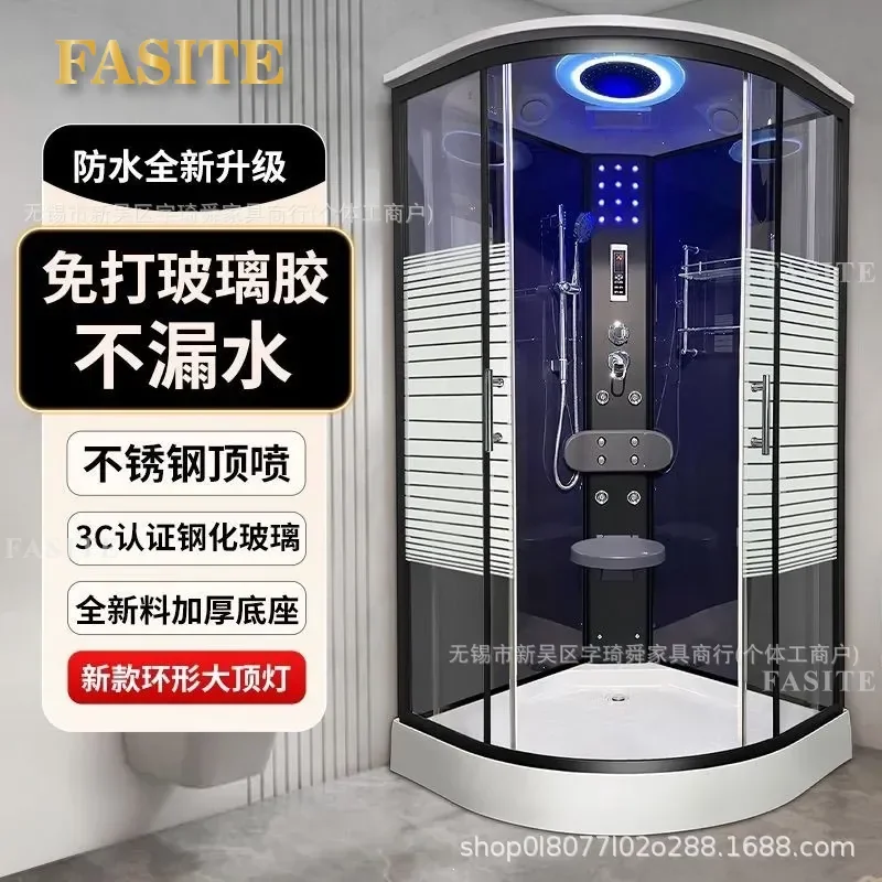 Glass Partition Shower Room Enclosed Integral Bathroom Cabin for Bath Room