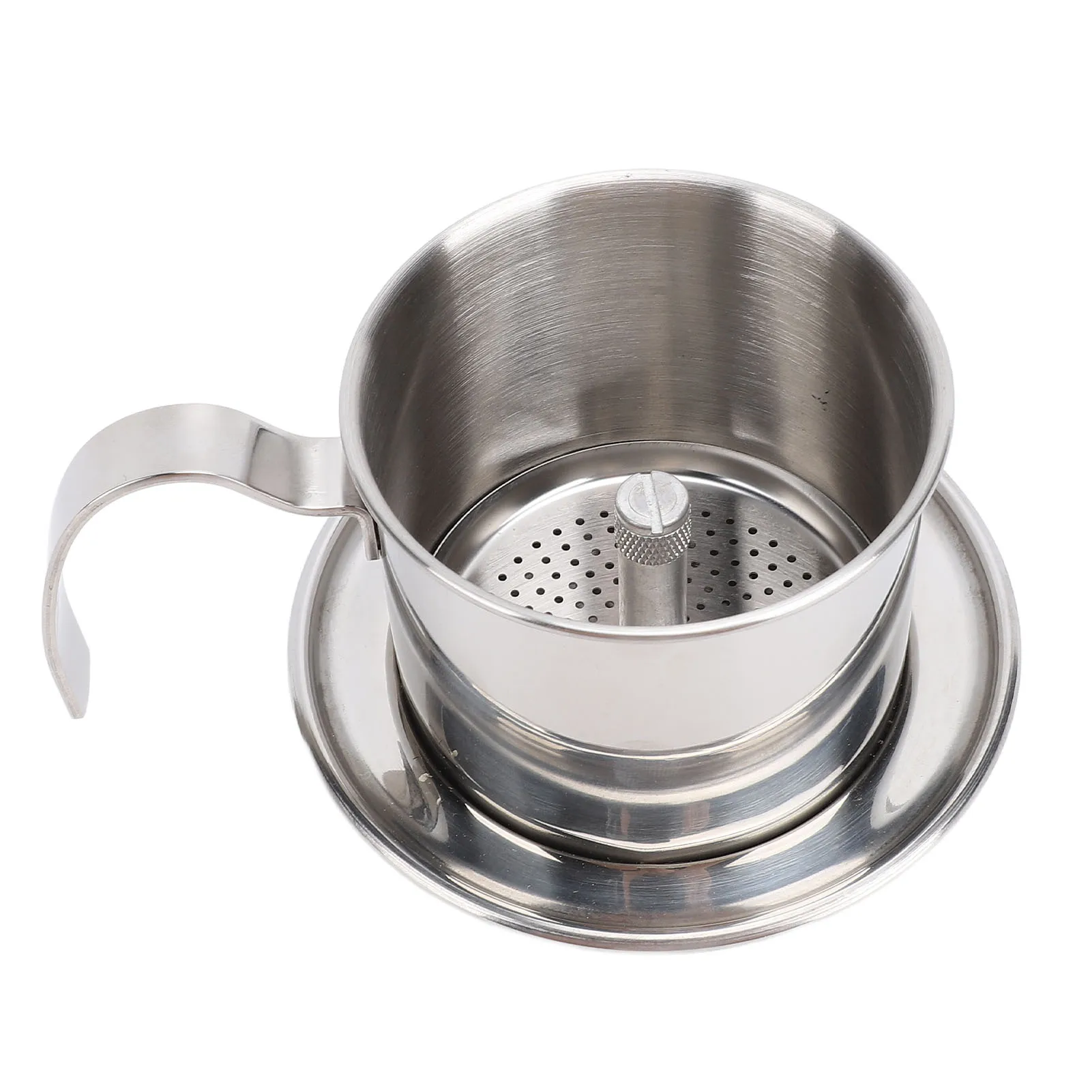 200 مللي صانع القهوة الفيتنامية بالتنقيط 304 الفولاذ المقاوم للصدأ سميكة اليد تخمير صانع القهوة للمنزل السفر في الهواء الطلق #1