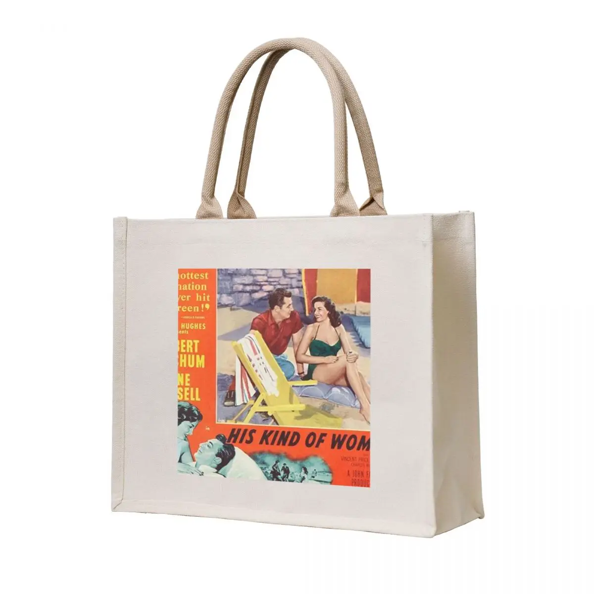 

His Kind of Woman classic Tote Bag canvas tote Lady bags Shopper handbag