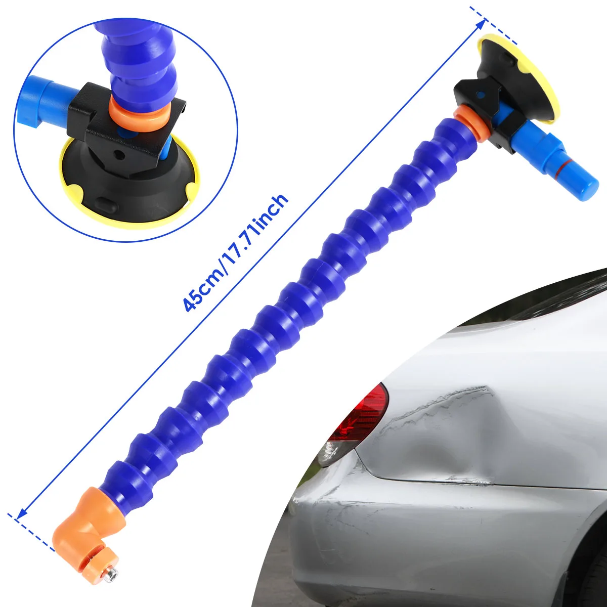 Car Dent Repair Puller Flexible Dent Remover Suction Cups Reusable Car Dent Hand Pump Suction Cup Automotive Repair Tool for Car