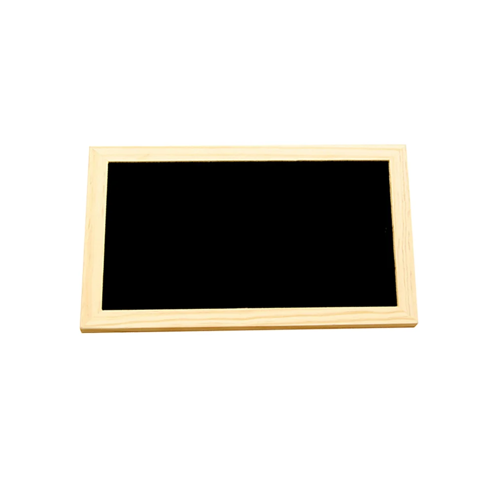 Message Board Chalkboard Sign Display Wall Decor Blackboard Double-sided Hanging