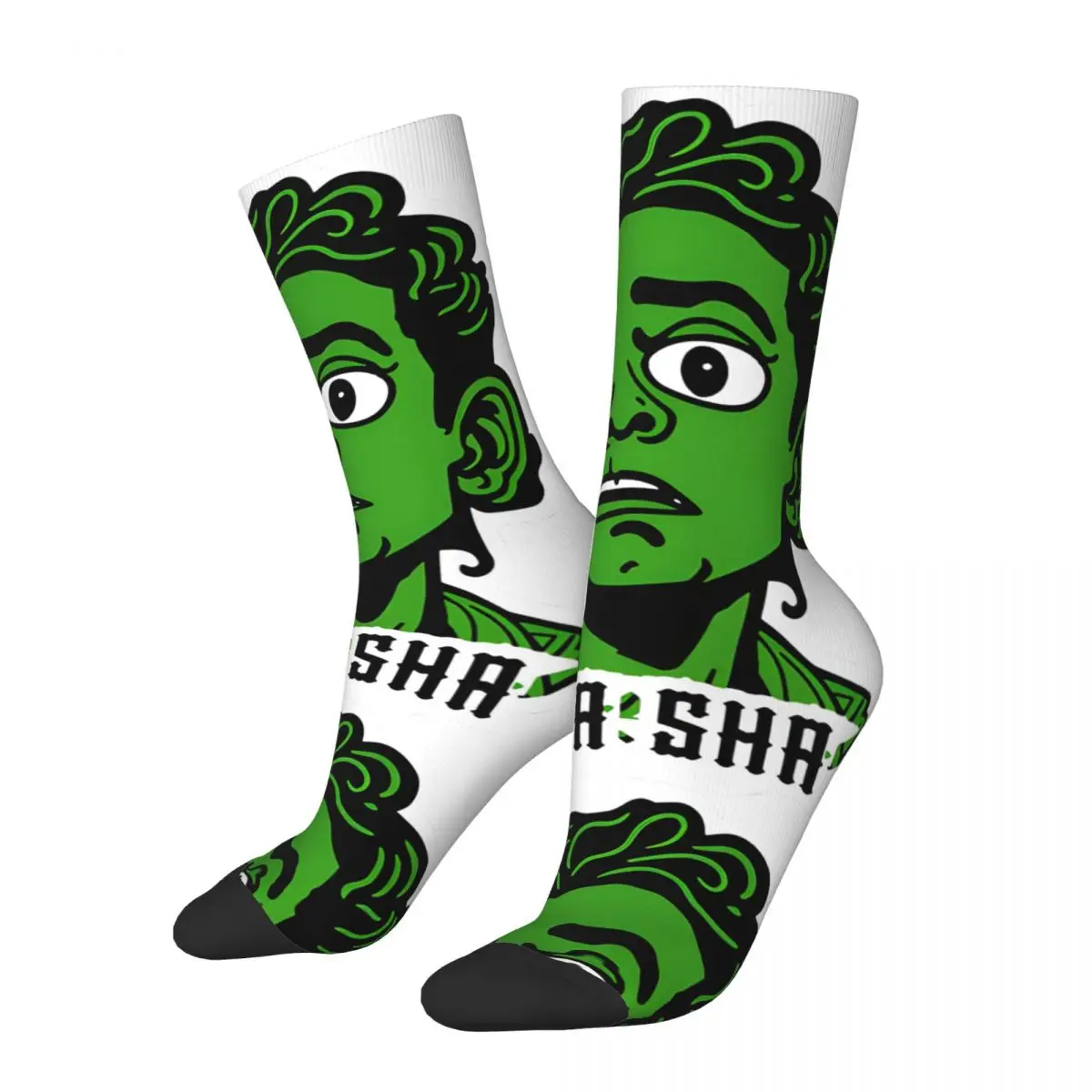 Crazy compression Unique Kaarija Cha Chadesign For Dance Enthusiasts Sock for Men Harajuku Quality Pattern Crew Sock Casual