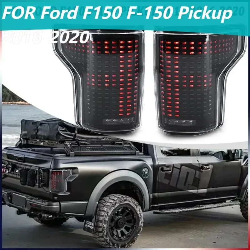 

Для Ford F150 F-150 пикап 2016-2020, 1 пара светодиодных указателей поворота, задний фонарь тормоза Plug and Play