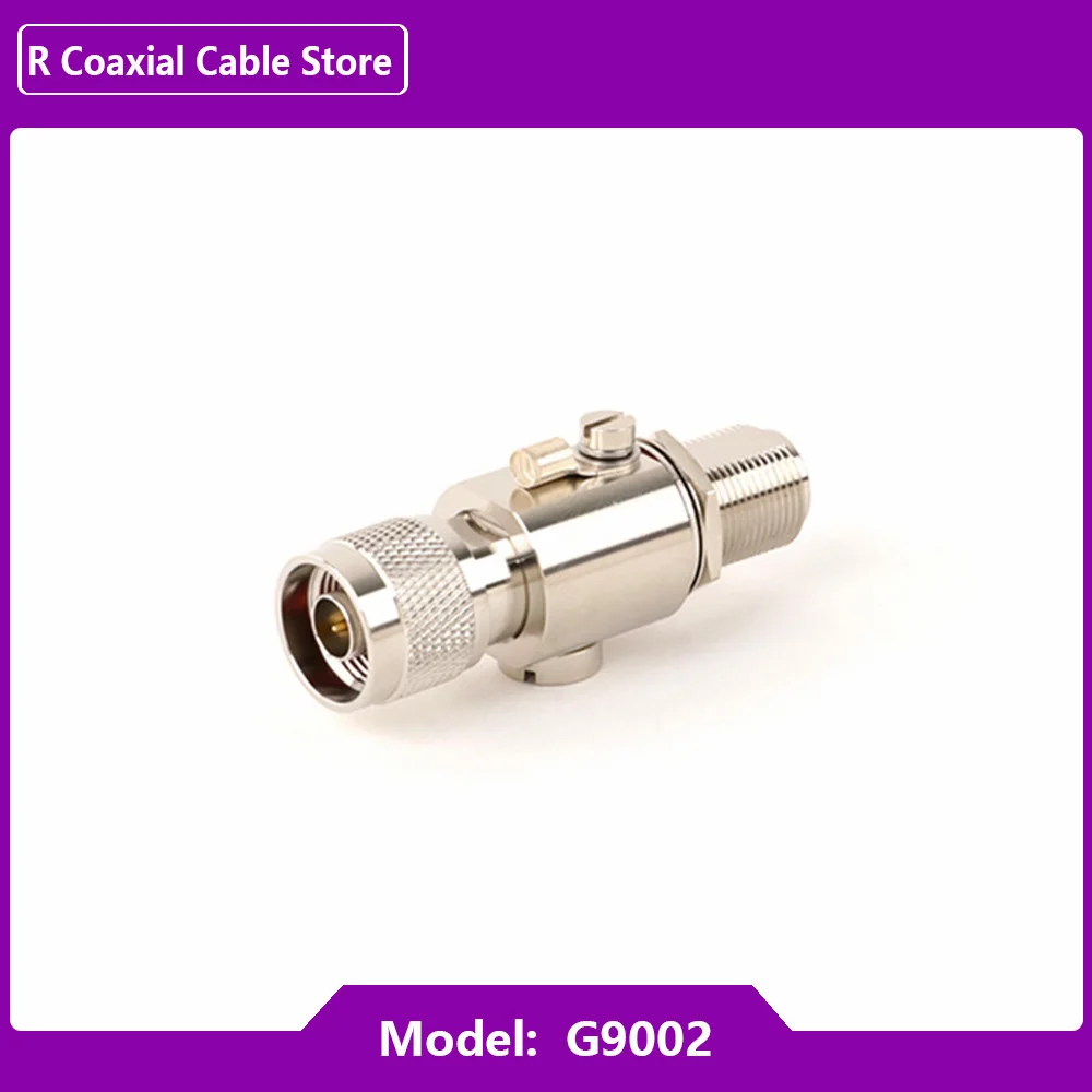 Радиочастотный коаксиальный разъем для радиолюбителя HAM CB WLAN N-тип 6 ГГц грозоразрядник N-JK коаксиальная антенна против молнии связь