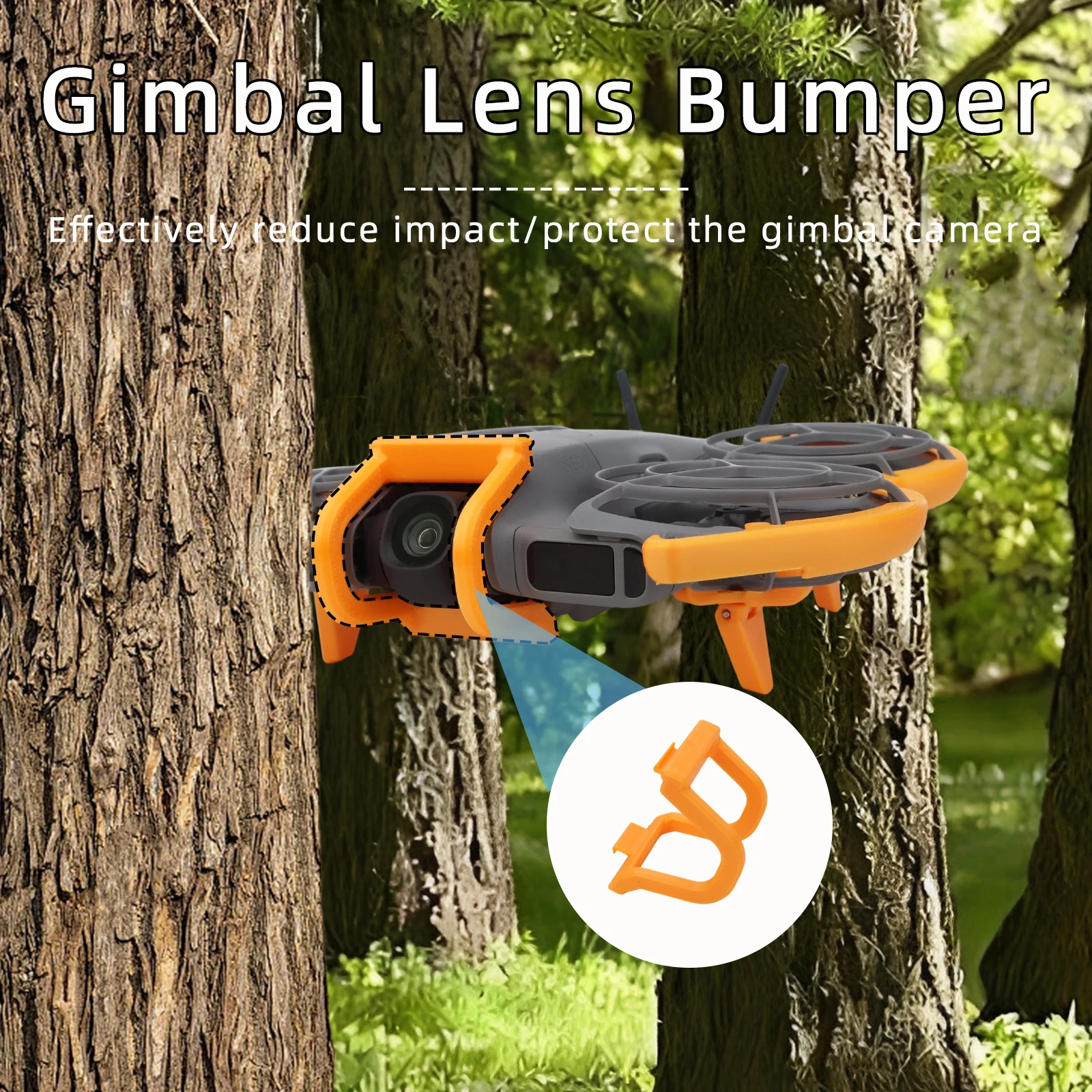 Propeller Bumper for DJI NEO 2 Body Protection Kit Scratch-Resistant Protective Cover Landing Gear Accessories