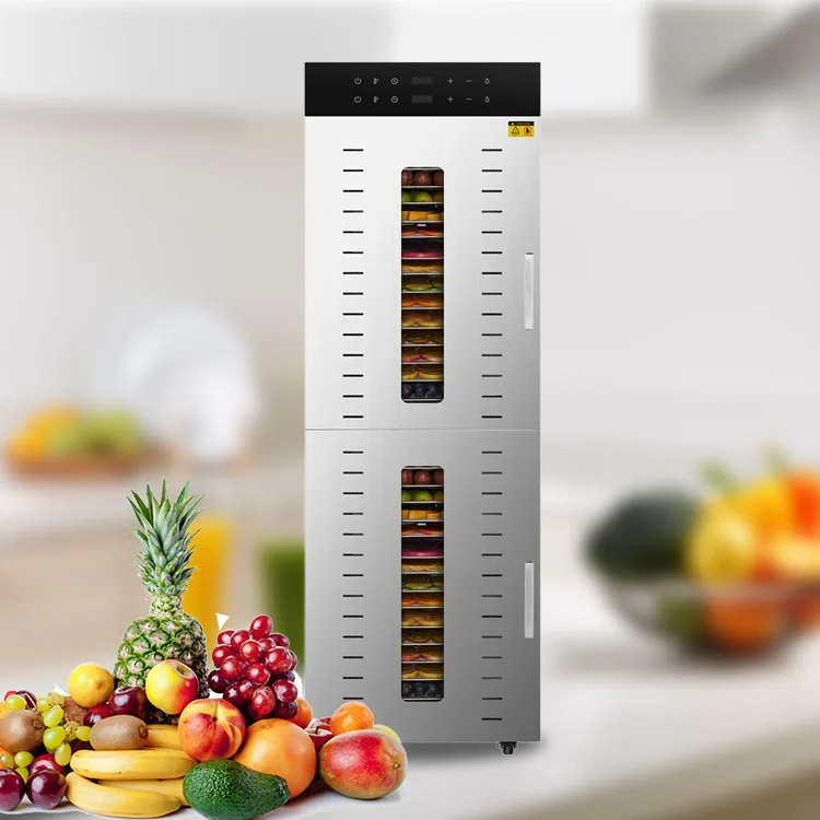 

32-Tray Electric Control Automatic Fruit Dehydrator Machine for Food Shops 220V Voltage
