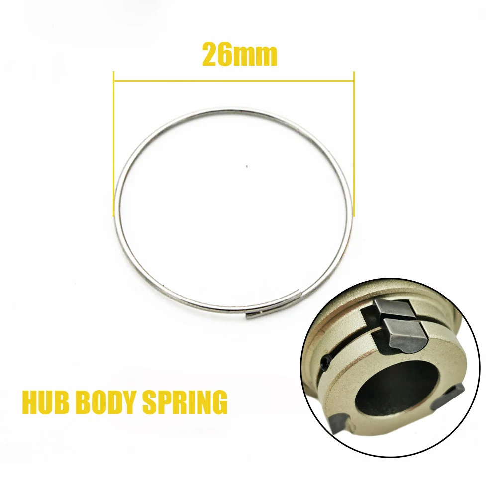 1 pc bicicleta hub corpo pawl primavera 20/26mm metal hub torre base primavera com/sem gancho para novatec para quanto peças de cubos de bicicleta