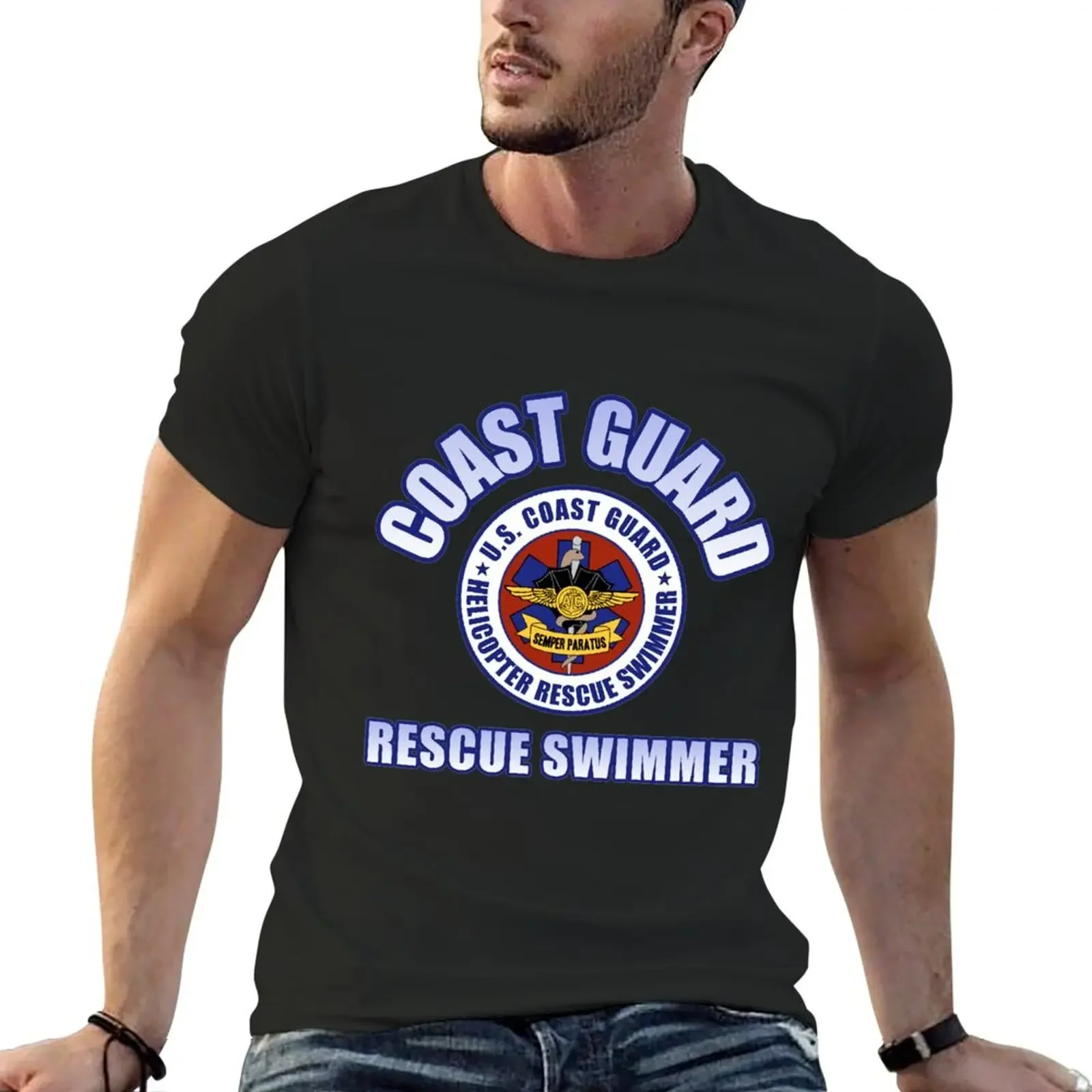 Coast Guard Rescue Swimmer T-Shirt shirts graphic cute tops cheap stuff shirts graphic tee mens t shirts top quality