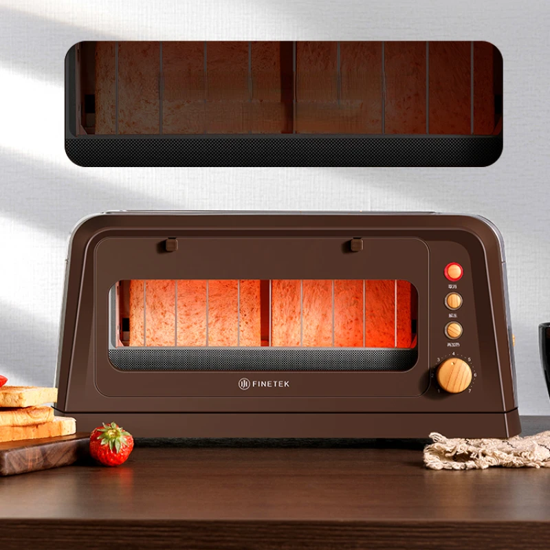 

Wide Slot Toaster Household Toaster Automatic Multifunctional 2 Pieces Toaster Breakfast Machine Bread Making Machine