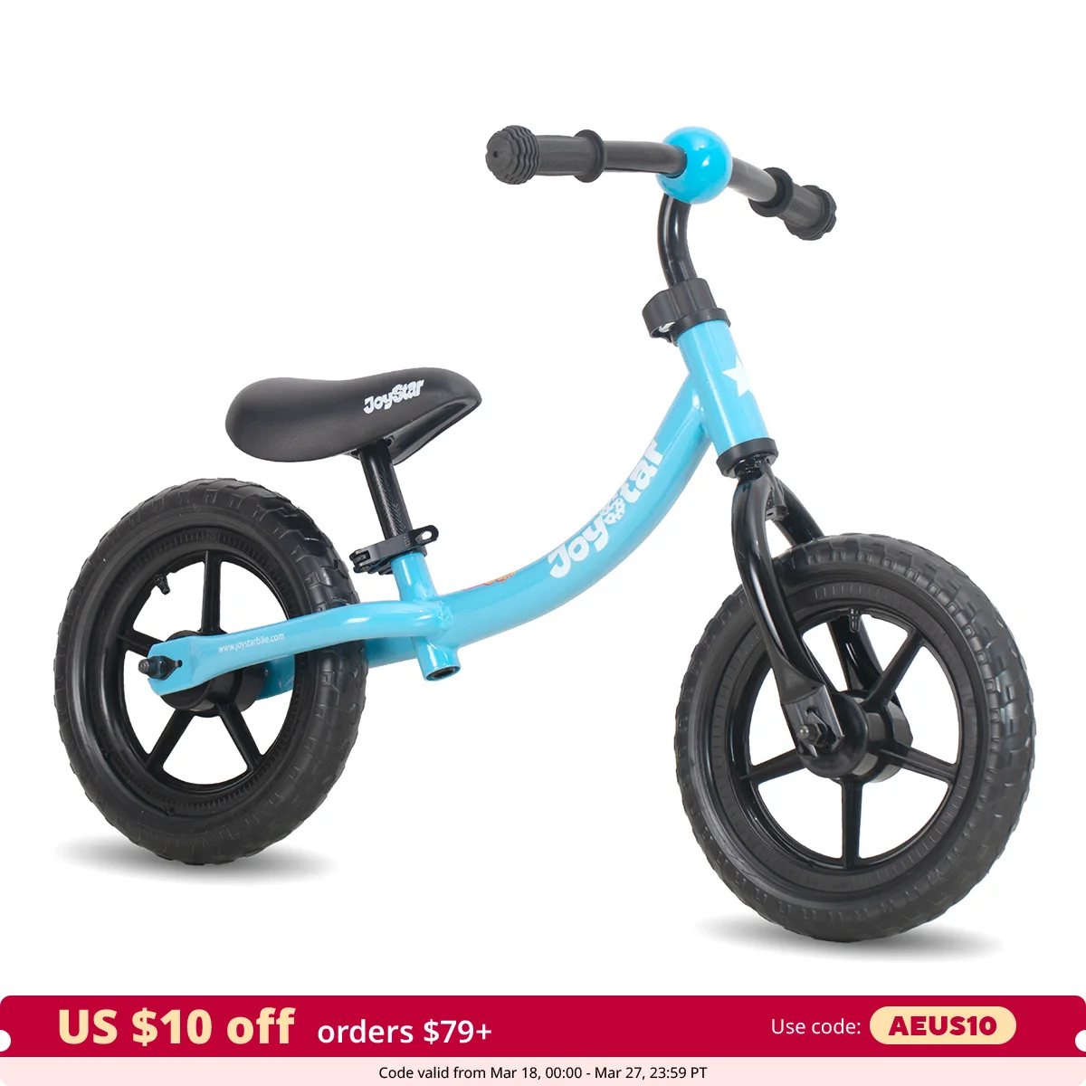 US warehouse 12 Inch Balance Bike Ultralight Kids Riding Bicycle 1-3 Years Kids Learn to Ride Sports Balance Bike Ride on Toys