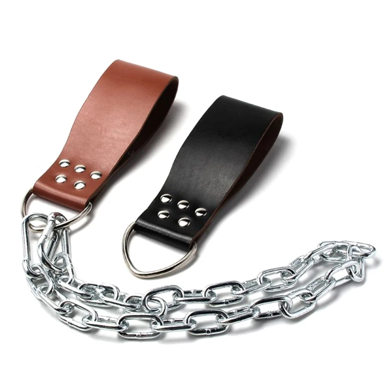 

Dumbbell Loading Strap with Iron Chain Homes Gym Strength Training Equipment