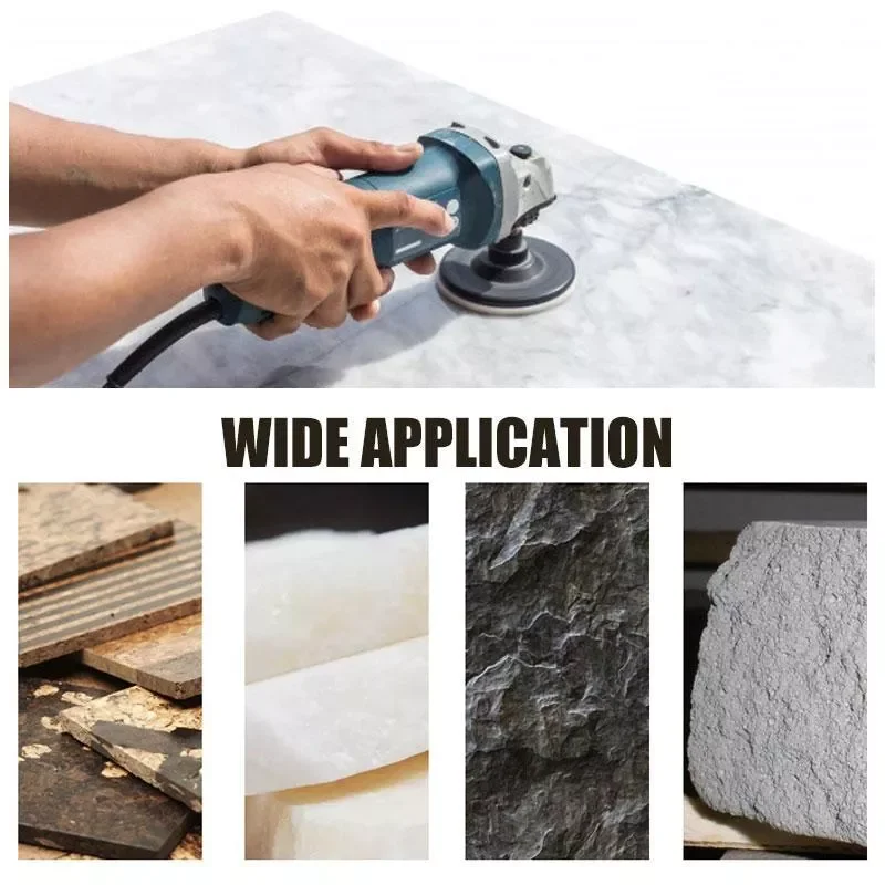 100MM Đánh Bóng Tấm Đá Hoa Cương Gạch Bát Tấm Đá Cực Đặc Biệt Đánh Bóng Lưỡi Dao Cắt Sắc Nét Hàn Đĩa Mài