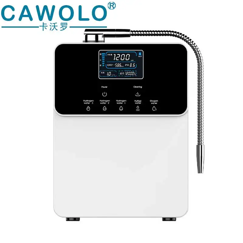 NEW Cawolo Electrolyzed Hydrogen Water Generator Alkaline Hydrogen Water Spe Pem