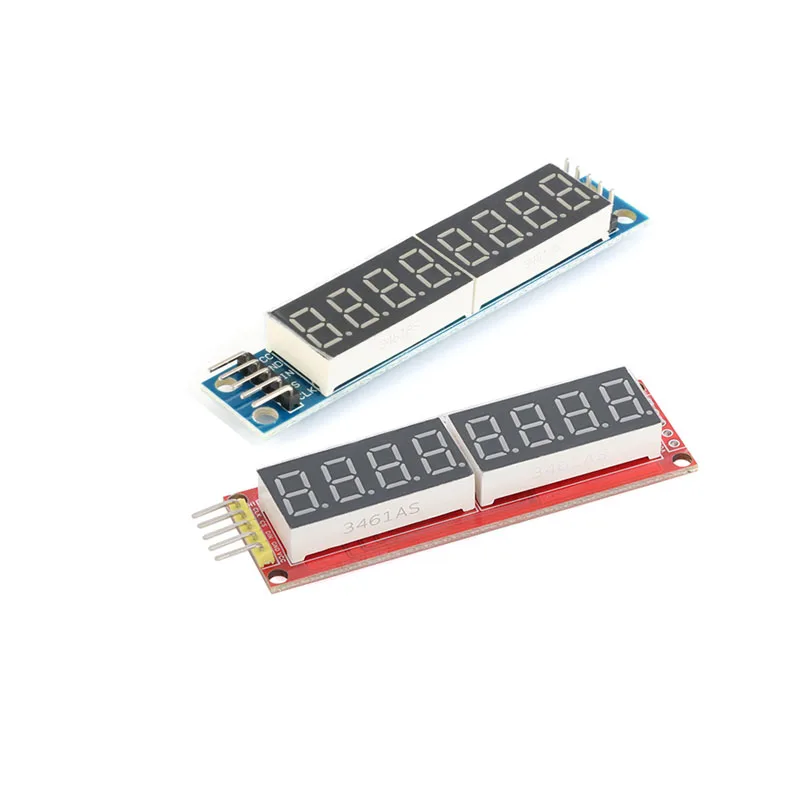 8 Digit Bit MAX7219 Digital Tube Display Module Board 7 Segment Digital LED Display 5V/3.3V Controller for Arduino 51/AVR/STM32