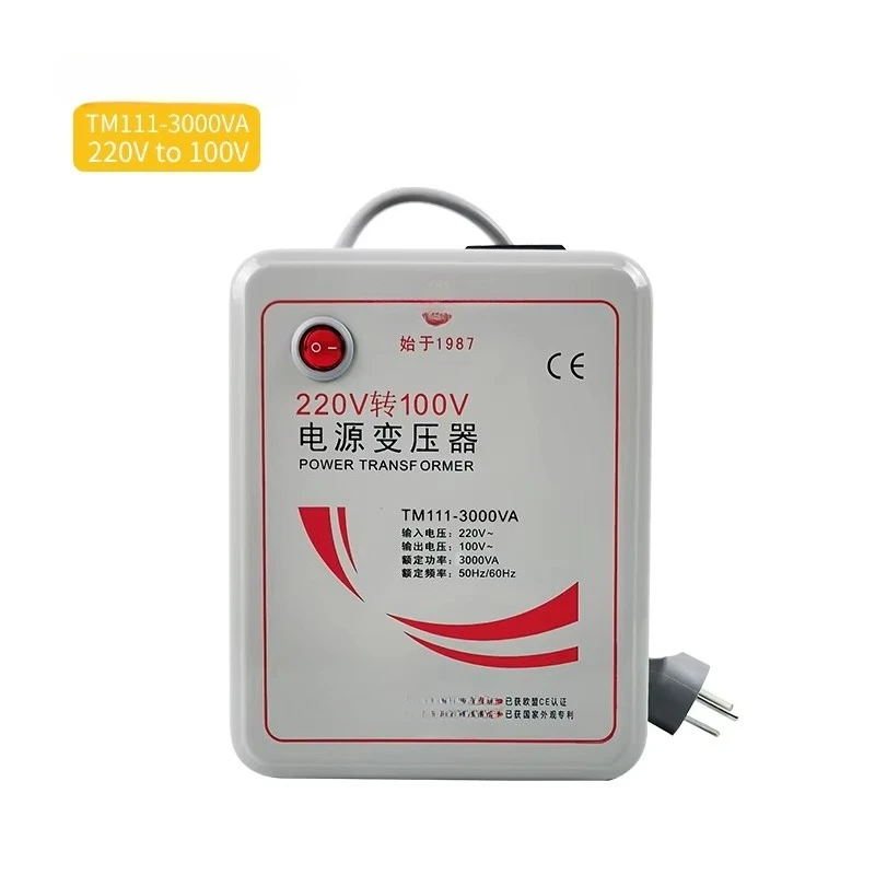

High Performance 3000W 3000VA Toroidal Power Transformer Single Phase 220V 100V Step Voltage Converter CE ROHS FCC