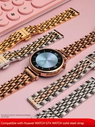 18MM 20MM 22MM Steel strap For Huawei Watch GT4/3/2 41MM 46MM Smart WatchBand Samsung Galaxy 3 4 5 Men women Wristband Bracelet