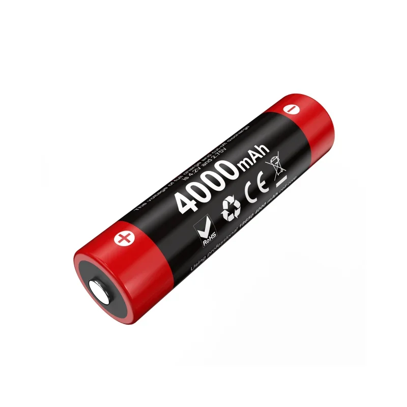 KLARUS 18GT-40 18650 Battery 4000mAh 10A Flashlight battery 18650 Li-ion Battery , Flashlight Gift