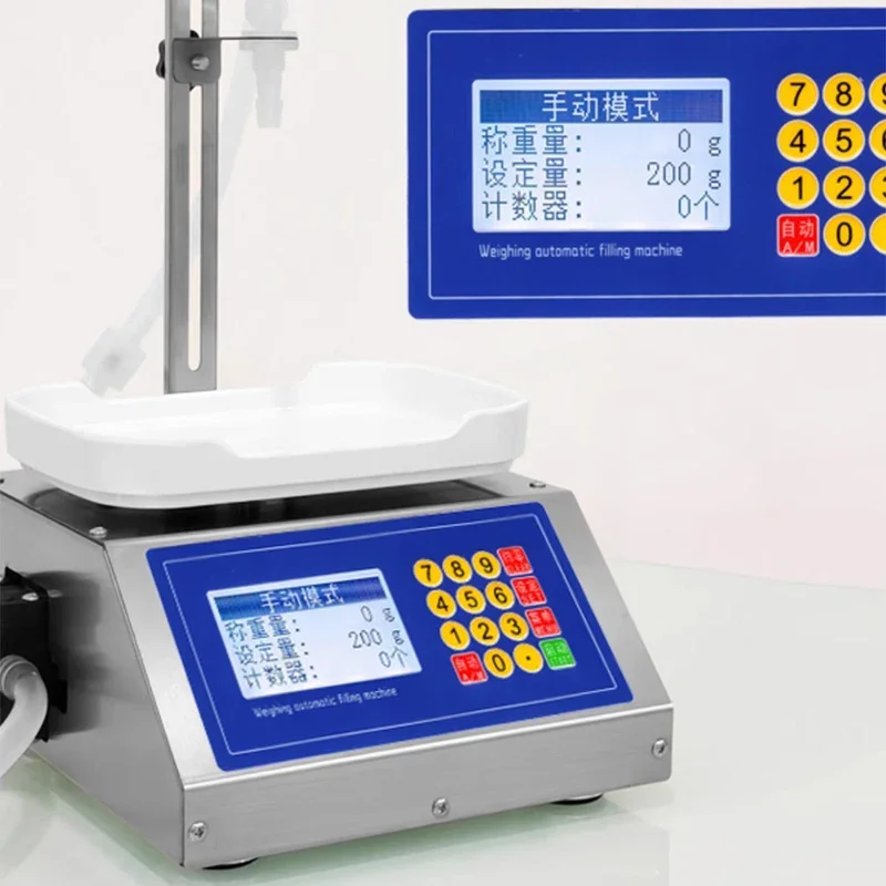 CSY-3200 وزنها مضخة الحجاب الحاجز ماكينة حشو ميزان إلكتروني السائل حشو زيت شرب الماء عصير النبيذ 220 فولت