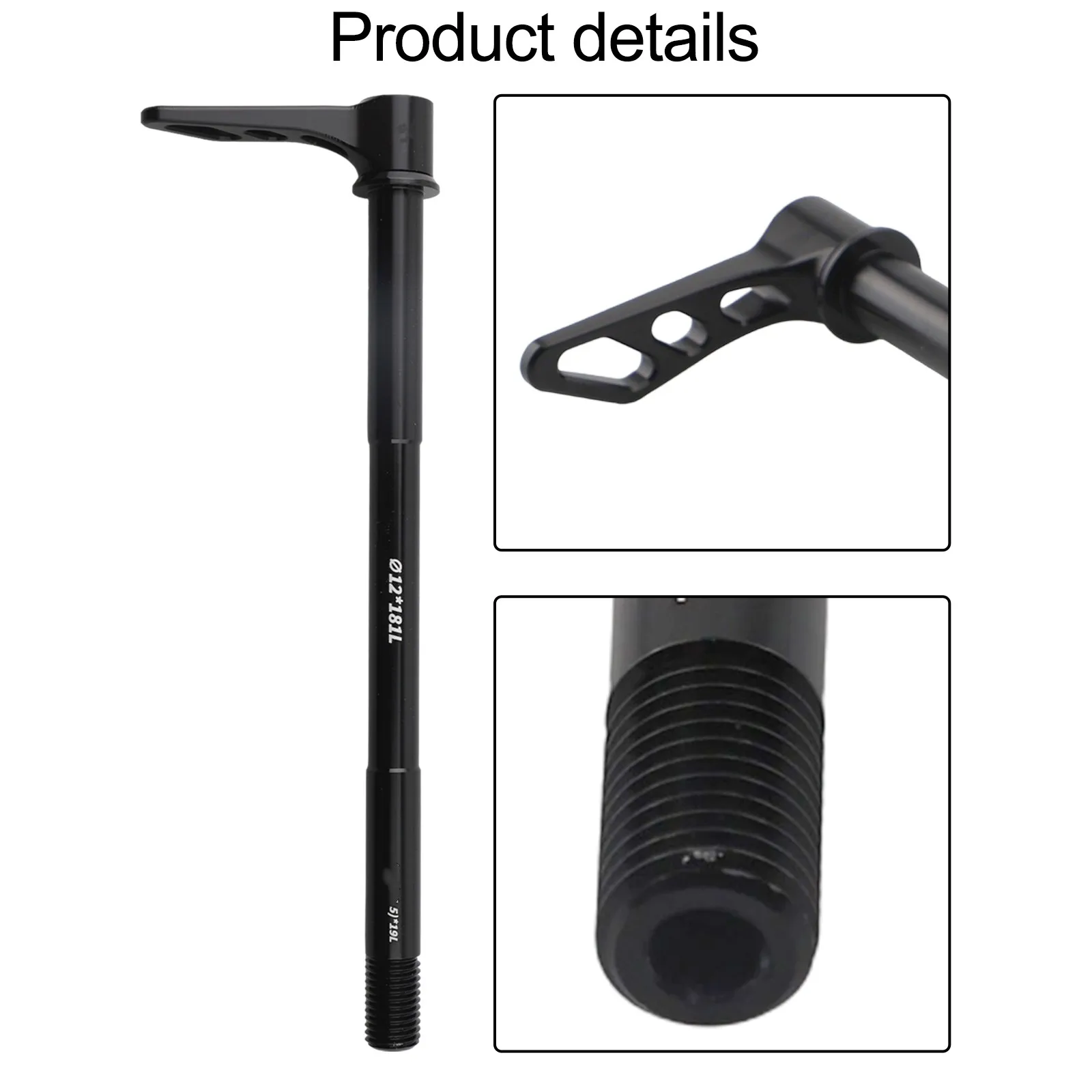 Metal Bike Thru Axle 12x142 12x148mm For Quick Release Type Front Rear Wheel Skewer For Mountain Road Cycling Upgrade