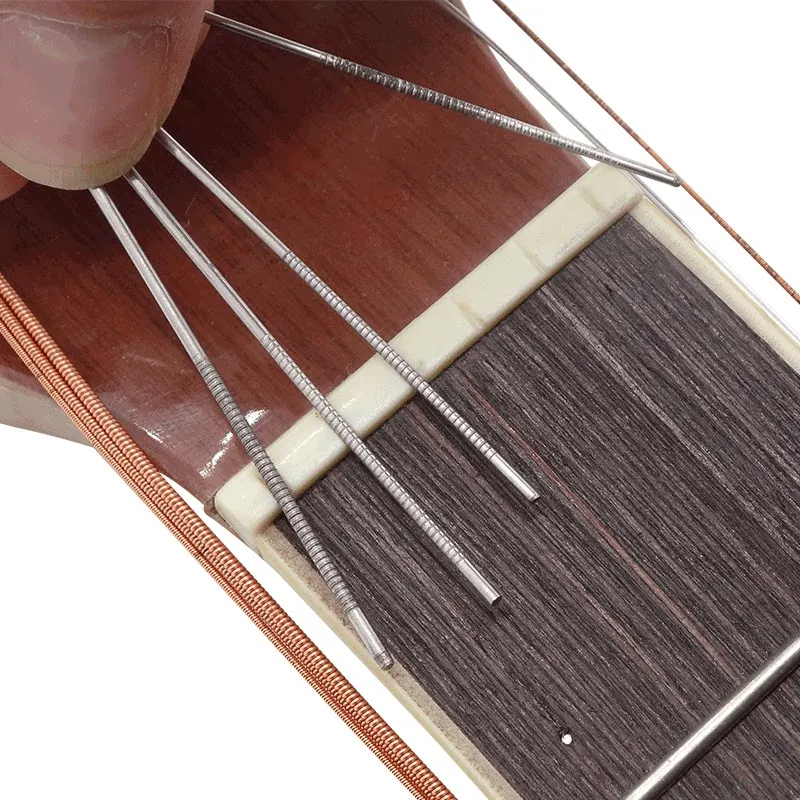 Gitarren-Sattelgriff-Feilenset 13-teilig Professionelle Gitarrenreparaturwerkzeuge Gitarren-Sattelvergriffigungs- und Polierfeilen – Detail 7