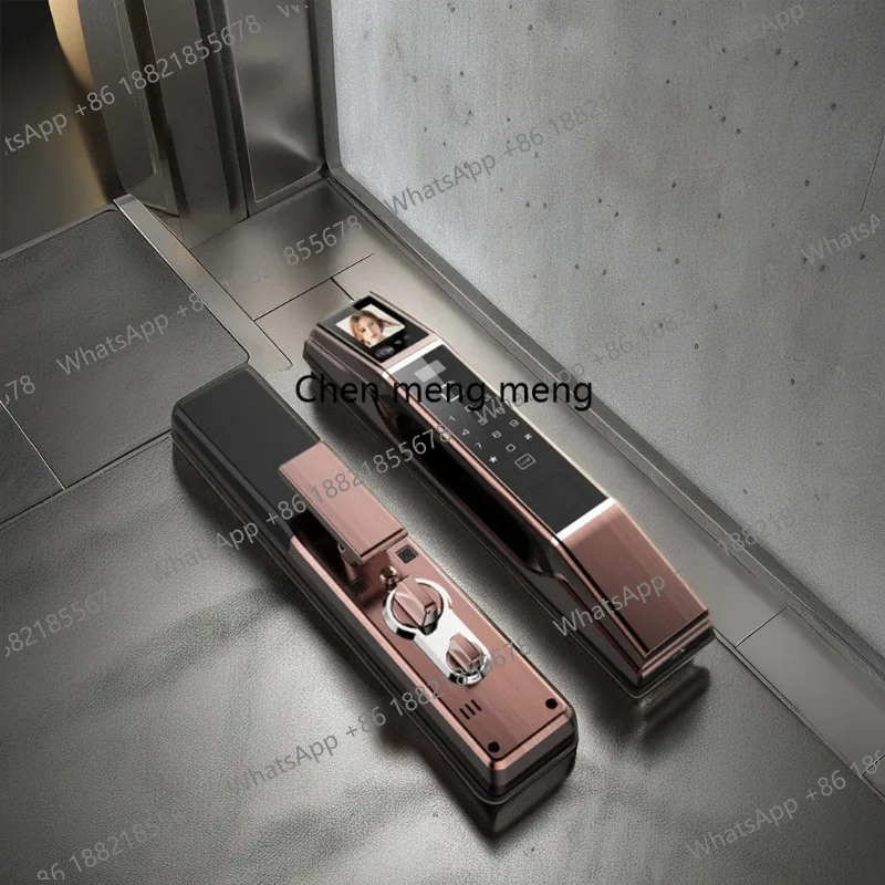 Royal Golden Shield Smart Lock Fingerprint Password Lock Home Anti-theft Camera Electronic Lock 3D Face + Video Call
