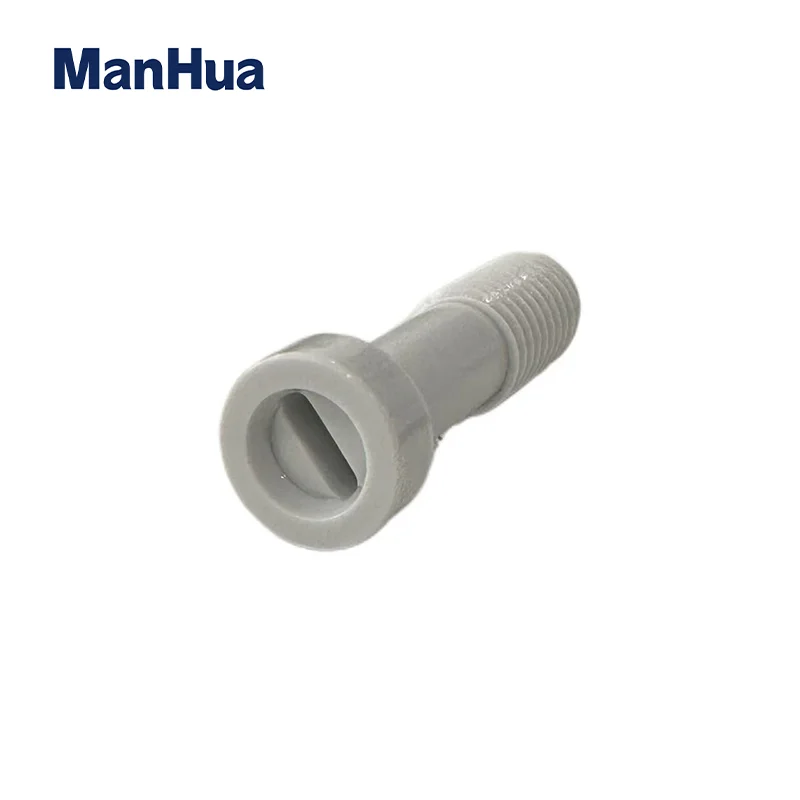 ManHua 2Pcs Waterproof Isolator Cover Screws Tamper-Proof Slotted Lock Screw Set PA6 Nylon for UKF Series IP66 35A 500V Switch