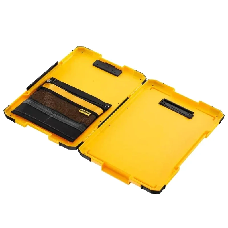 Clipboard Organiser LED Light Internal Pouch Metal Clip