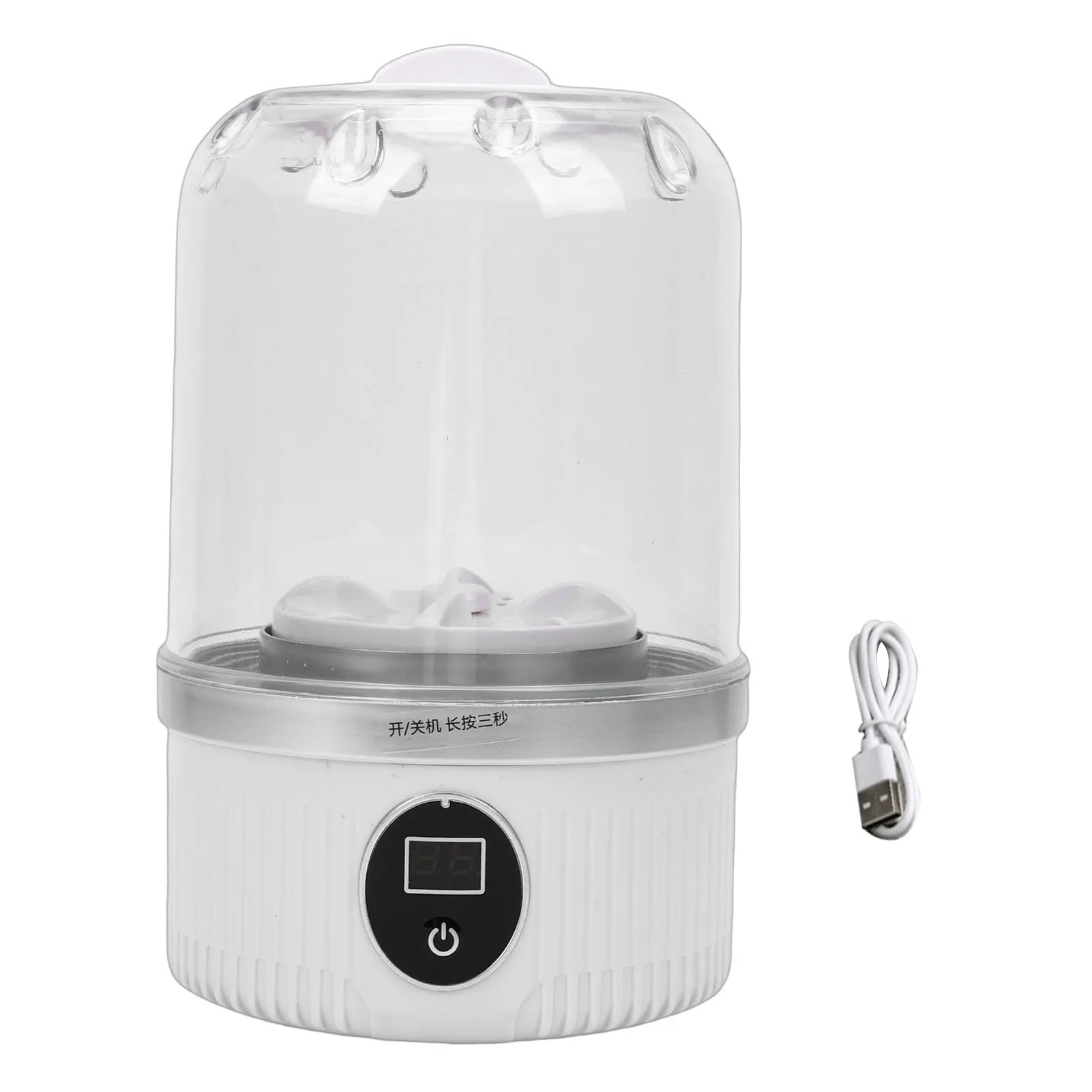 Draagbare wasmachine, ondergoedwasmachine, oplaadbare draadloze wasmachine voor bh's, ondergoed en sokken.