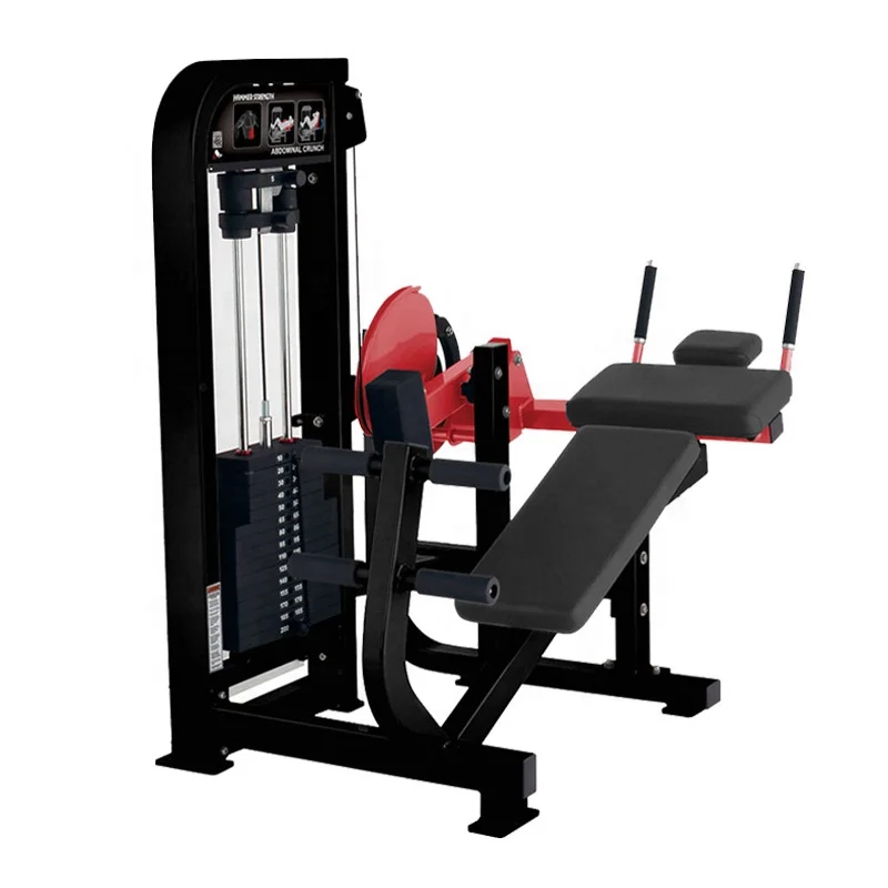 New arrival Gym equipment Bodybuilding pin loaded fitness functional trainer machine Crunch Abdominal Crunch