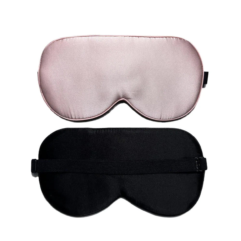 100% Pure Mulberry Silk Sleep Mask Blindfold Eye Shade Covers Blocks Light For Night\'s Sleep Unisex Women Men