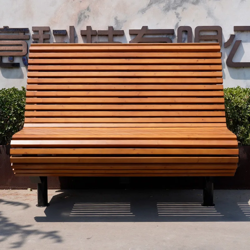 Outdoor leisure lounge chair, park leisure chair, commercial street beach hotel school creative art chair