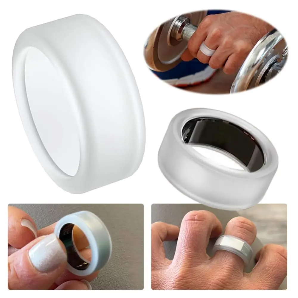 

Jewellery Organizer Silicone Ring Cover Durable Shockproof Smart Ring Protector Working Out for Oura Ring Gen 3