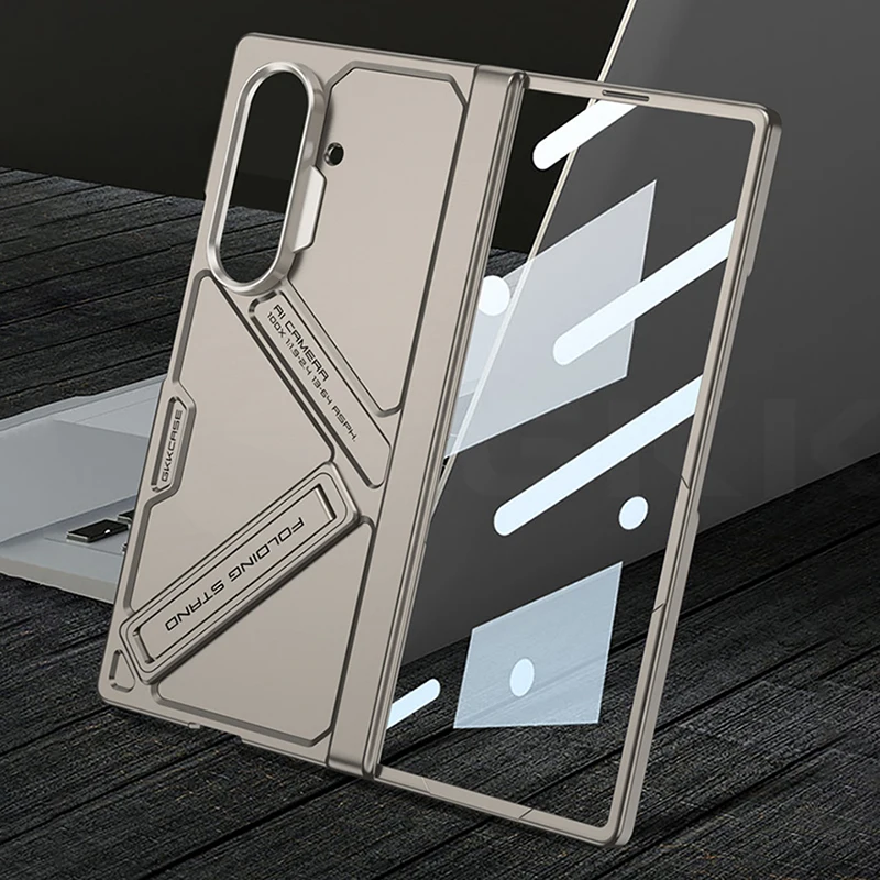 Etui ochronne z magnetycznym zawiasem 360 do Samsung Galaxy Z Fold 7 Armor Screen Protector Stand Slim Cover do etui Galaxy Z Fold7 — zdjęcie produktu 3