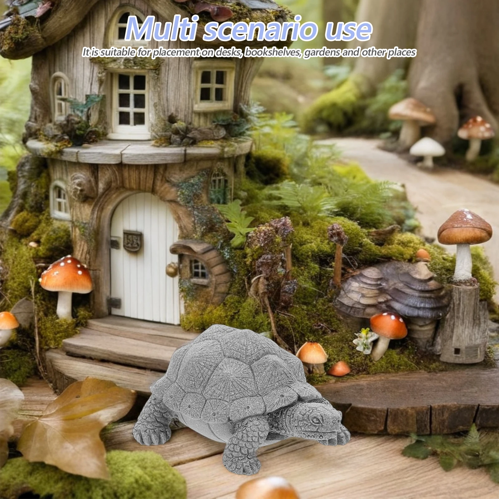 

Micro Landscape Ornament Fairy Garden Turtle Sea ​​turtle Decor Mini Stone Figurine Powder Accessories Ornaments