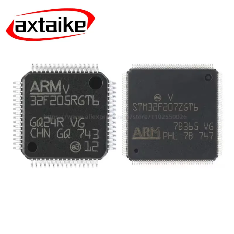 STM32F205RBT6 STM32F205RCT6 STM32F205RET6 STM32F205RGT6 STM32F205VCT6 STM32F205VET6 STM32F205VGT6 STM32F205ZET6 LQFP-64/100/144