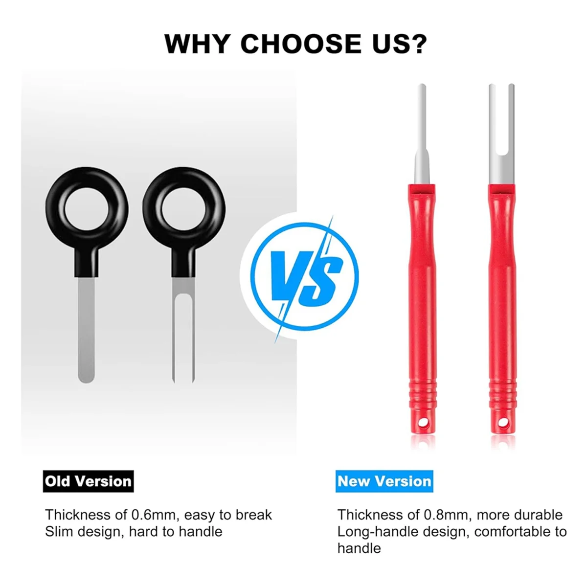 Новый набор инструментов для снятия клемм, 36 шт., инструмент для депиляции, набор инструментов для снятия штифтов электрического разъема, набор инструментов для извлечения штифтов, красный