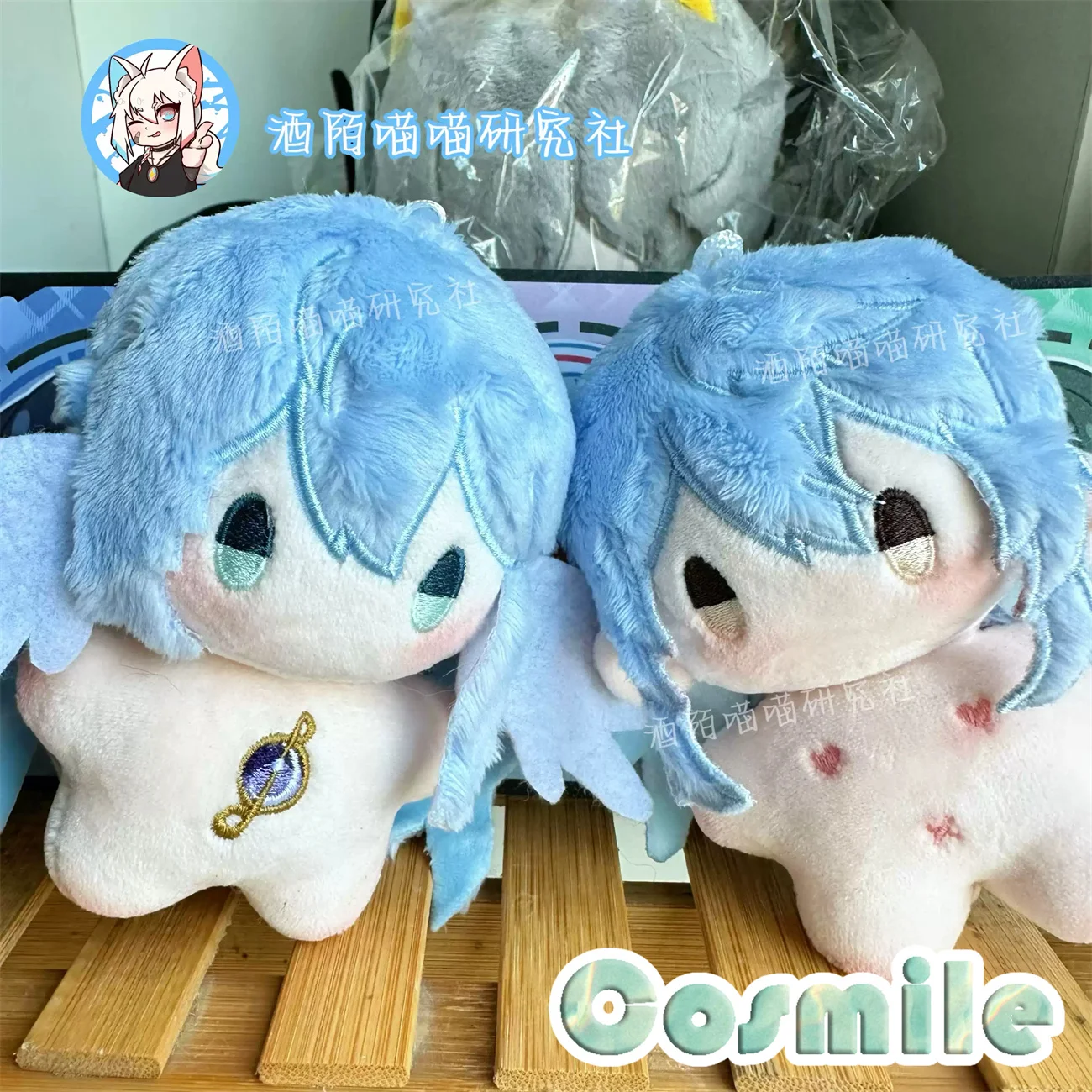 Honkai: Star Rail Robin ンวันอาทิตย์ ン ตุ๊กตา Plushie Plush 10 ซม. ตุ๊กตาของเล่นพวงกุญแจ JM