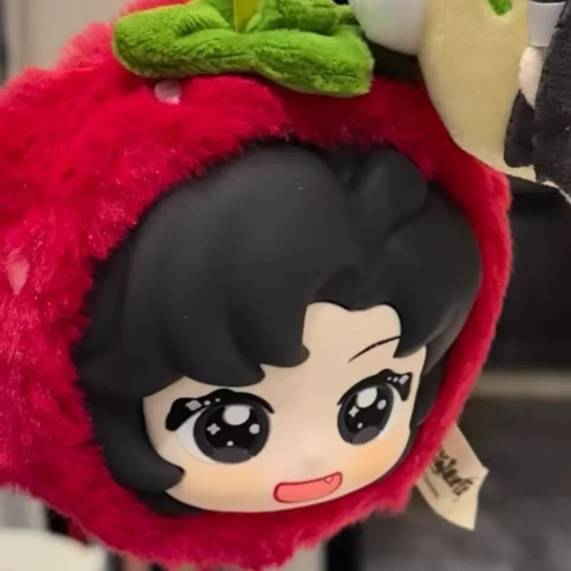 أصيلة مو داو زو شي الفاكهة سلسلة V1 قلادة صندوق أعمى اللعب وي Wuxian Lan Wangji Mdzs نموذج لجسم Keychian صندوق غامض هدية #6