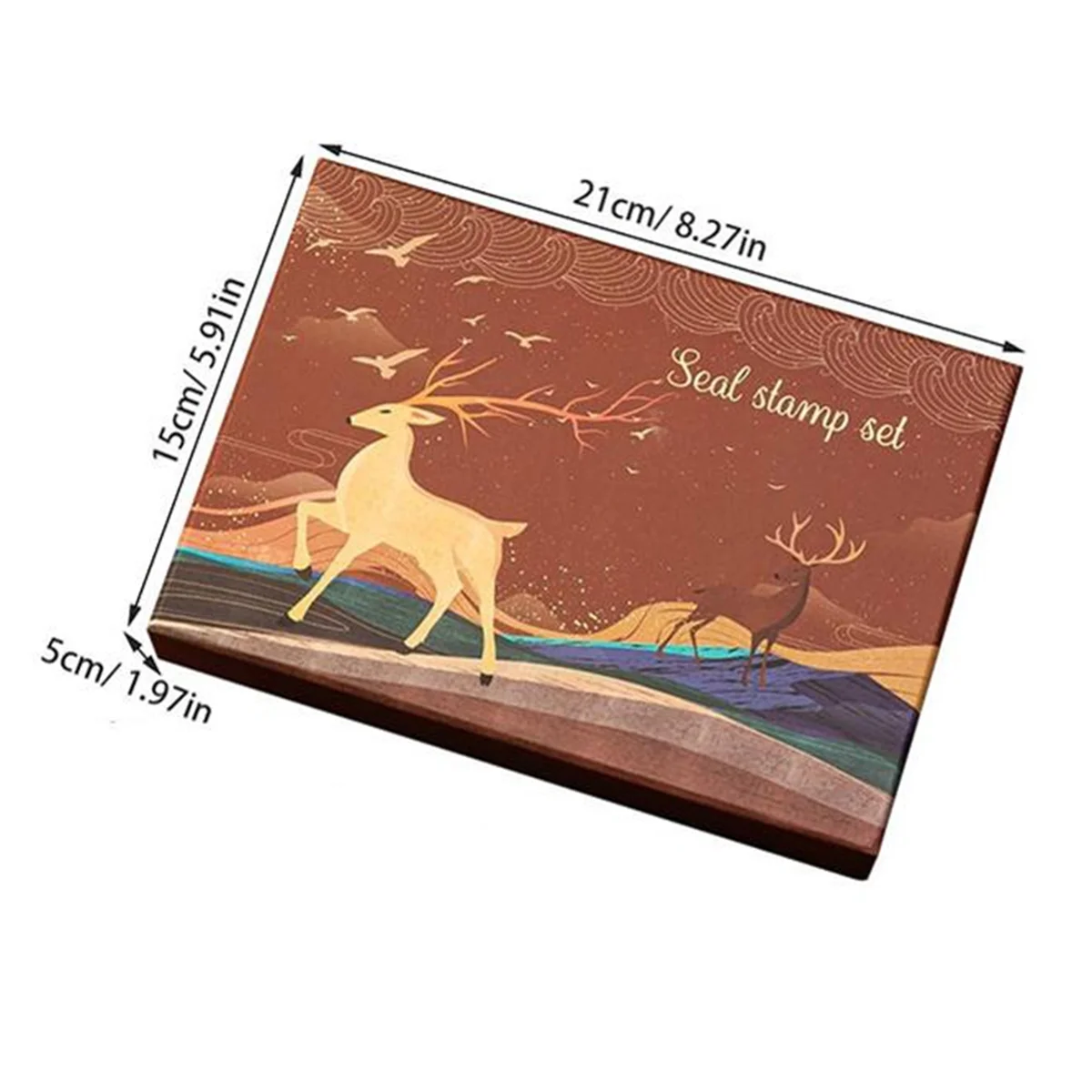 ABXHH مجموعة ختم من الشمع طلاء ختم ختم مجموعة الشمع لتقوم بها بنفسك لوازم الحرفية دعوة الزفاف مجموعة شمع الختم الزخرفية