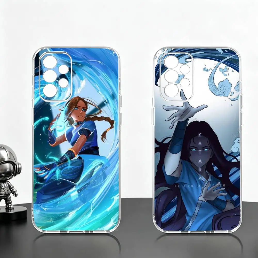 Katara A-Avatar The L-Last A-Airbend  Phone Case For Samsung S25,S24,S21,S22,S23,S30,Ultra,S20,Plus,Fe Transparent Cover