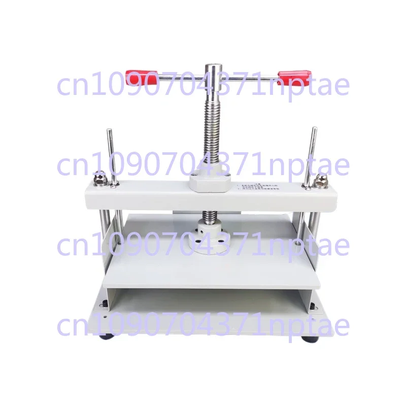 Small manual flattening machine voucher bill book paper flattening machine binding and finishing machine