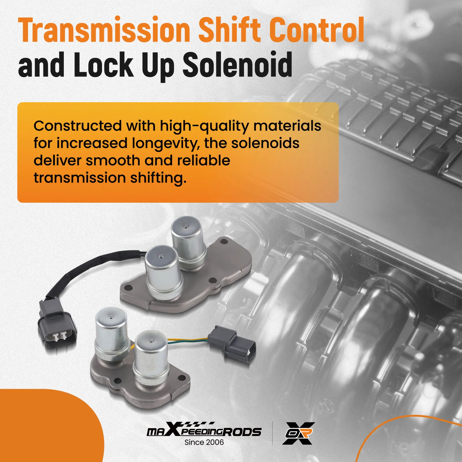 

Transmission Solenoid Set for Honda Accord Prelude 2.2L 2.3L 1990-1997 PX4-003