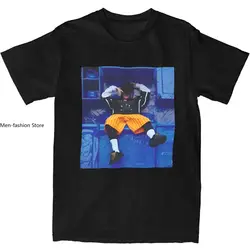 Men's Billies Eilishs T Shirts Hit Me Hard Soft Tour 100 Cotton Tees Y2K Retro Short-Sleeved T-Shirt O-Neck Novelty Tees